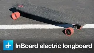 InBoard electric longboard - Hands (feet?) on at CES 2016