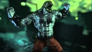 Batman arkham city menu theme music and character trophies