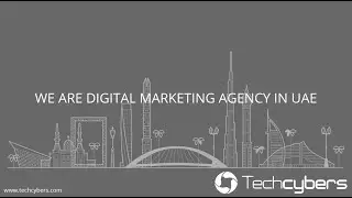 We are Tech Cybers, a full-service digital marketing agency in UAE.