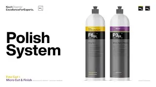 Polish System: Two-Step System for Medium Weathered Paint. | Koch-Chemie Distributor JAPAN