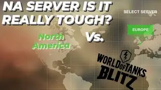 NA or EU Server? Which one is harder to play? 🤔 I'm testing this ⚡ WOTB ⚡ WOTBLITZ ⚡