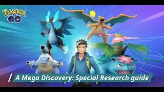 Mega Discovery: Special Research Completed guide #PokemonGo
