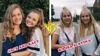 Jacy and Kacy Vs Kajsa and Stina ( Battle Musers 2018 ) Musically Compilation