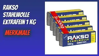 BEWERTUNG (2025): RAKSO Stahlwolle extrafein 1 kg. Infos