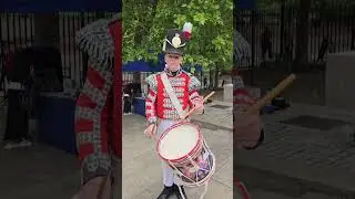 ROPE TENSION DRUM 🥁 COLDSTREAM GUARD 1815 #battelofwaterloo
