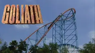 Goliath at Six Flags Magic Mountain (6/17/2019) (Off-Ride footage) (Non-Copyright)
