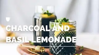 Detoxifying Activated Charcoal and Basil Lemonade Recipe | Erbology