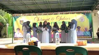 penampilan seni qasidah putri desa padang sari