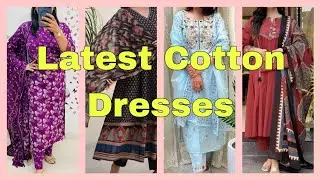 Latest cotton dresses for girls from wholesalers #cottondresses / trendy cotton dress designs