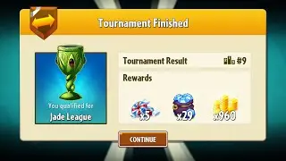 Plants vs. Zombies 2, Arena Battle, Tournament of Champions, January 7, 2025