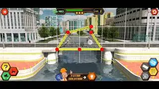 لعبة Bridge Construction Simulator بناء الجسور Level 1