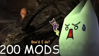 Fallout new vegas mas instalei 200 mods e ficou um CAOS