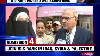 Kashmiri Politician Backs Asiya Andrabi
