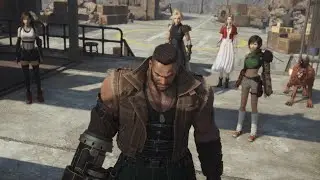 FINAL FANTASY VII REBIRTH - Barret Explains His Past In North Corel - Gondola Ride