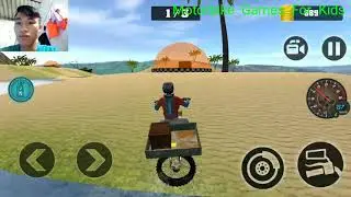 Motocross beach bike stunt racing 2018 - Beach motocross transport levels 1-10