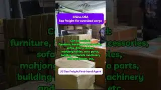 China-USA&mdash;&mdash;Sea freight for oversized cargo#logistics&nbsp;#seafreightservices&nbsp;#chinaexport&nbsp;#foreigntrad
