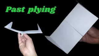 Origami How to Make a Paper Airplane, sonic paper plane, Diy paper craft