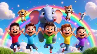 Jhoom Jhoom Nacho 🎵 | Bachon Ki Mazedaar Poem | Kids Dance Song Urdu Hindi