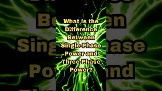 What is the difference between Single Phase Power and Three Phase Power?  #jbtechnicians
