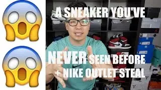 NEVER SEEN BEFORE SNEAKER + NIKE OUTLET STEAL