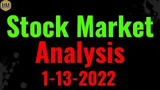 stock market analysis 1-13-2021. Levels to watch and trade ideas.