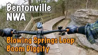 Getting lost on the Back40 | Finding Blowing Springs Loop with Boom Diggity | Bentonville, AR