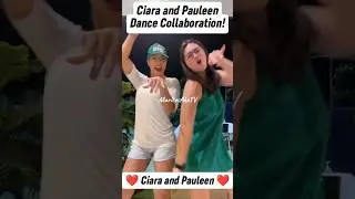 OMG! CIARA SOTTO AT PAULEEN LUNA DANCE COLLABORATION!❤️ #ciarasotto #pauleenluna #shorts