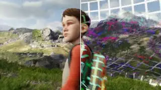 Epic's Boy And His Kite Demo using Graphine's Virtual Texturing System