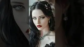 The Enchantress of Shadows &ndash; Gothic Portrait of Elegance