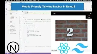 NextJS  Toolbar with Tailwind