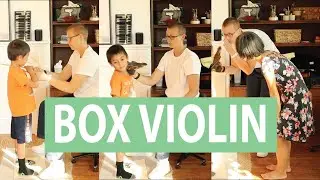 Suzuki Pre-Twinkle Lesson with a Box Violin