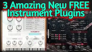 3 New FREE VST Instruments by Electronik Sound Lab for Ambient, Atmopsheric, Cinematic & Dark Sounds
