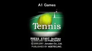 Tennis by A1 Games PS1 Gameplay & Commentary