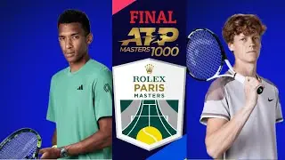 Auger-Aliassime Vs Sinner | ATP Rolex Paris Masters 2025 LIVE Finals | Live Score & Match Updates