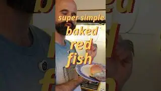 Super Simple Baked Red Fish
