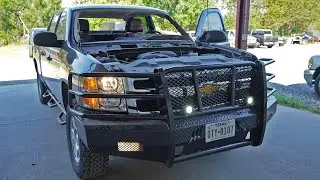 Chevrolet 1500 2007 года выпуска получает совершенно новую защиту гриля Ranch Hand!