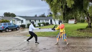 Italian smallsword bout 