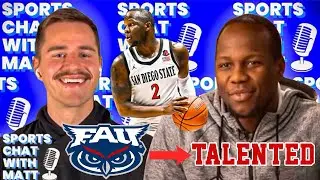 San Diego State's Adam Seiko PREVIEWS Florida Atlantic Matchup | WE NEED TO GUARD OUR YARD