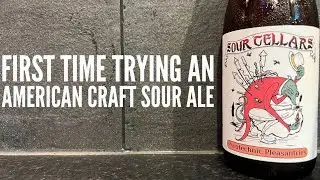 Sour Cellars Pyrotechnic Pleasantries Blended Sour Ale With Strawberries, American Craft Beer Review
