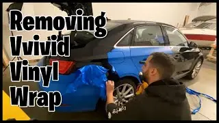 Removing Vinyl Wrap On Audi A3