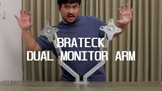 PERTAMA KALI PUNYA BRACKET DUAL MONITOR! @Brateck LDT63-C024 #Brateck #Bracket #monitorarm