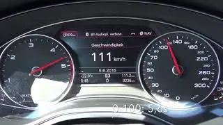 Audi A7 3.0 TDI 272hp 580nm 0-200 acceleration.