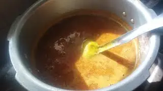 Andhra Hotel style tiffin sambar.