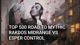 Road to Mythic from TOP 500 Player | Rakdos Midrange vs Esper Control | Pioneer | Platinum Rank