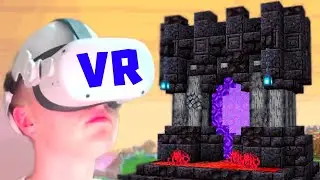 Адские Приключения в VR майнкрафте! Vr-Craft 4