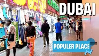 Deira Dubai Streets | Evening Walking Tour [4K]🇦🇪ramadan 2025