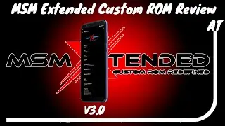 MSM Extended Custom ROM V3.0 Review for Asus Zenfone Max Pro M1. (Android 11)