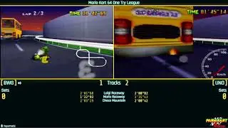 Mario Kart 64: One-Try League Playoff Match: BWG vs. UNO