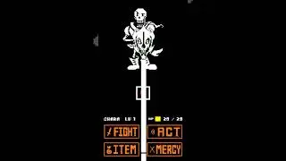 PAPYRUS SPECIAL ATTACK?! #papyrus #papyrusundertale #undertale #animation #shorts #specialattack
