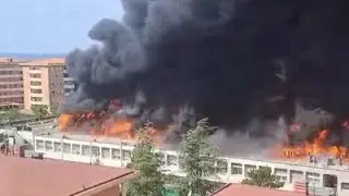 Italy: Tuscia University is ablaze with flames